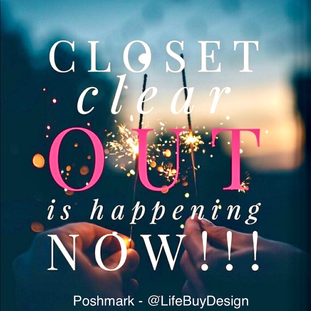 CLOSET CLEAR OUT 🎆